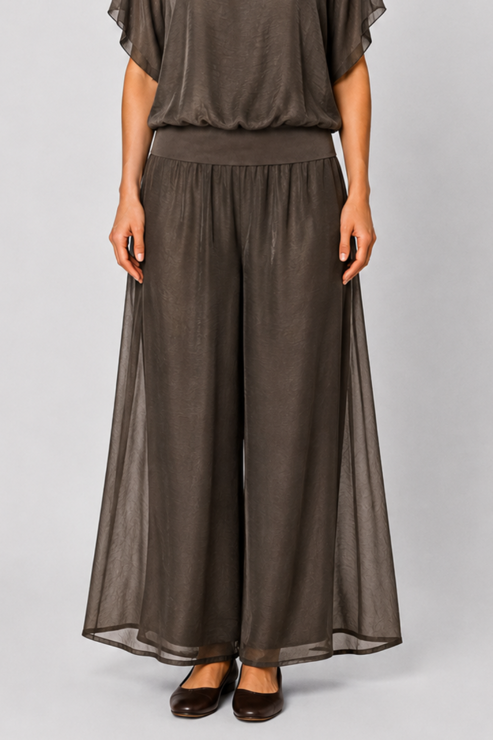 Costamani Silky Pants Pants Choco
