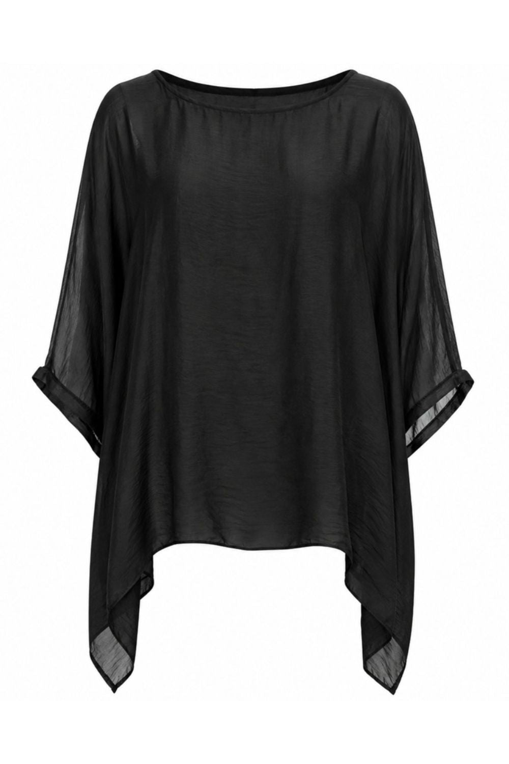 Costamani Silky bat Blouse Blouse Black