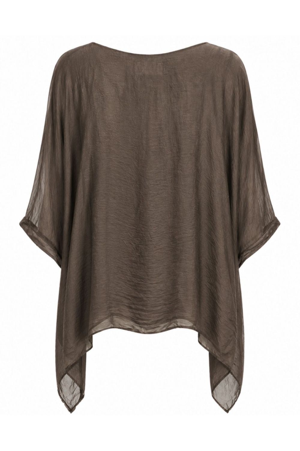 Costamani Silky bat Blouse Blouse Choco