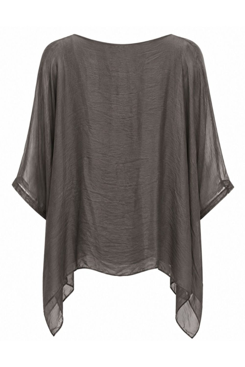 Costamani Silky bat Blouse Blouse Grey