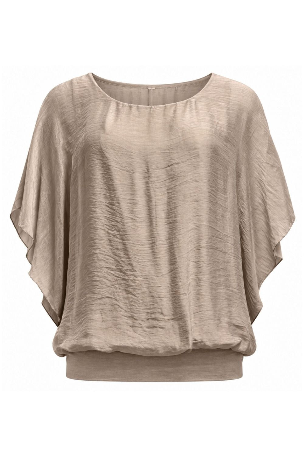 Costamani Silky ss Blouse Blouse Deer