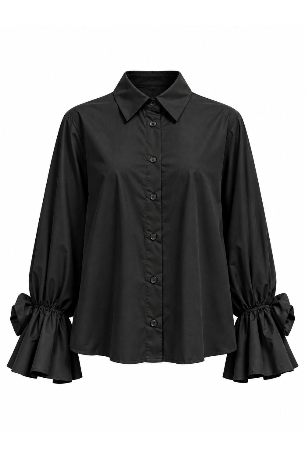 Costamani Solid Rose Shirt Shirts Black