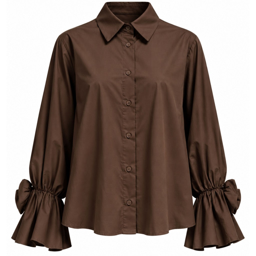 Costamani Solid Rose Shirt Shirts Choco