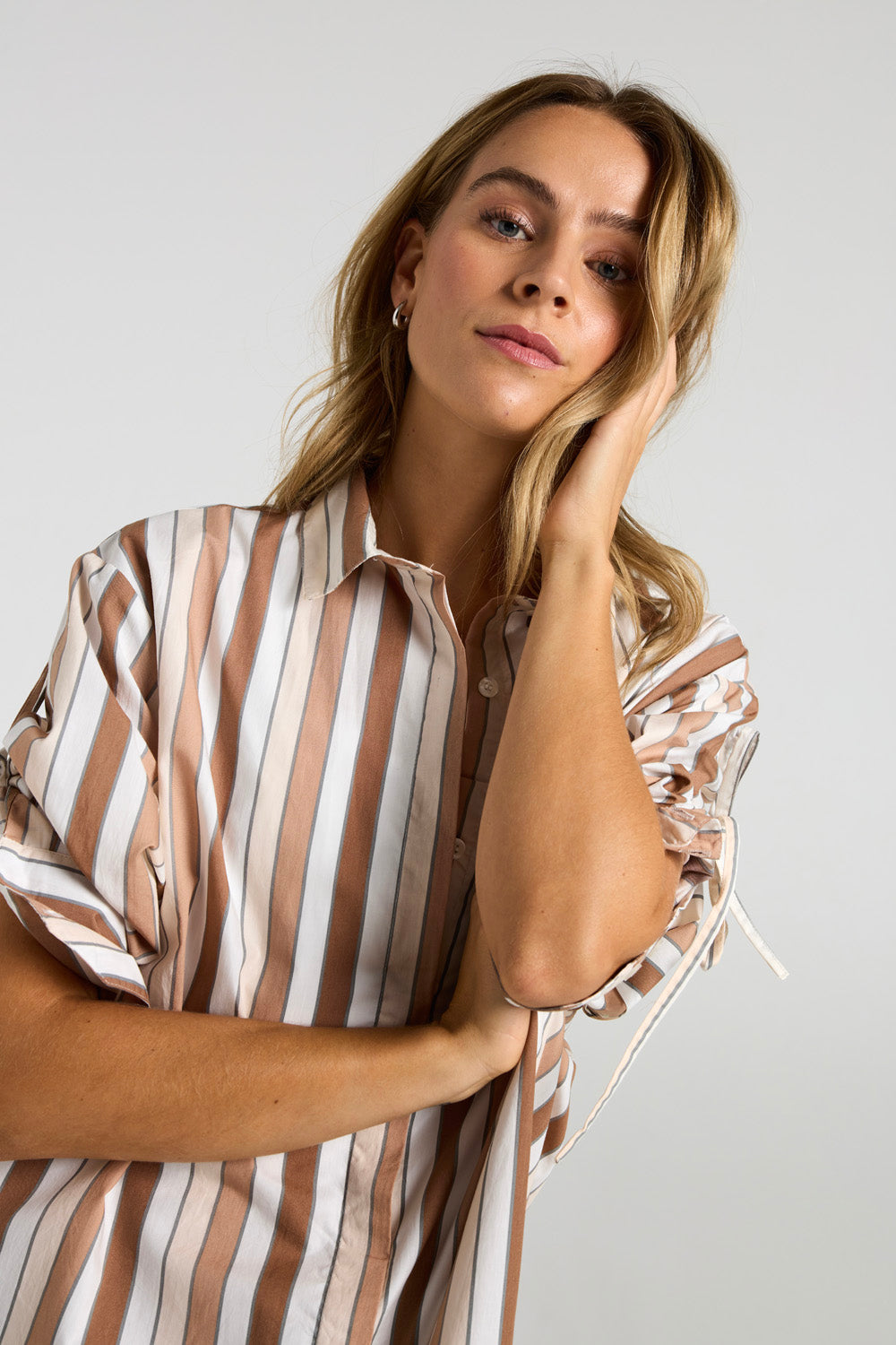 Costamani Towel Stripe Shirt Shirts Combo stripe