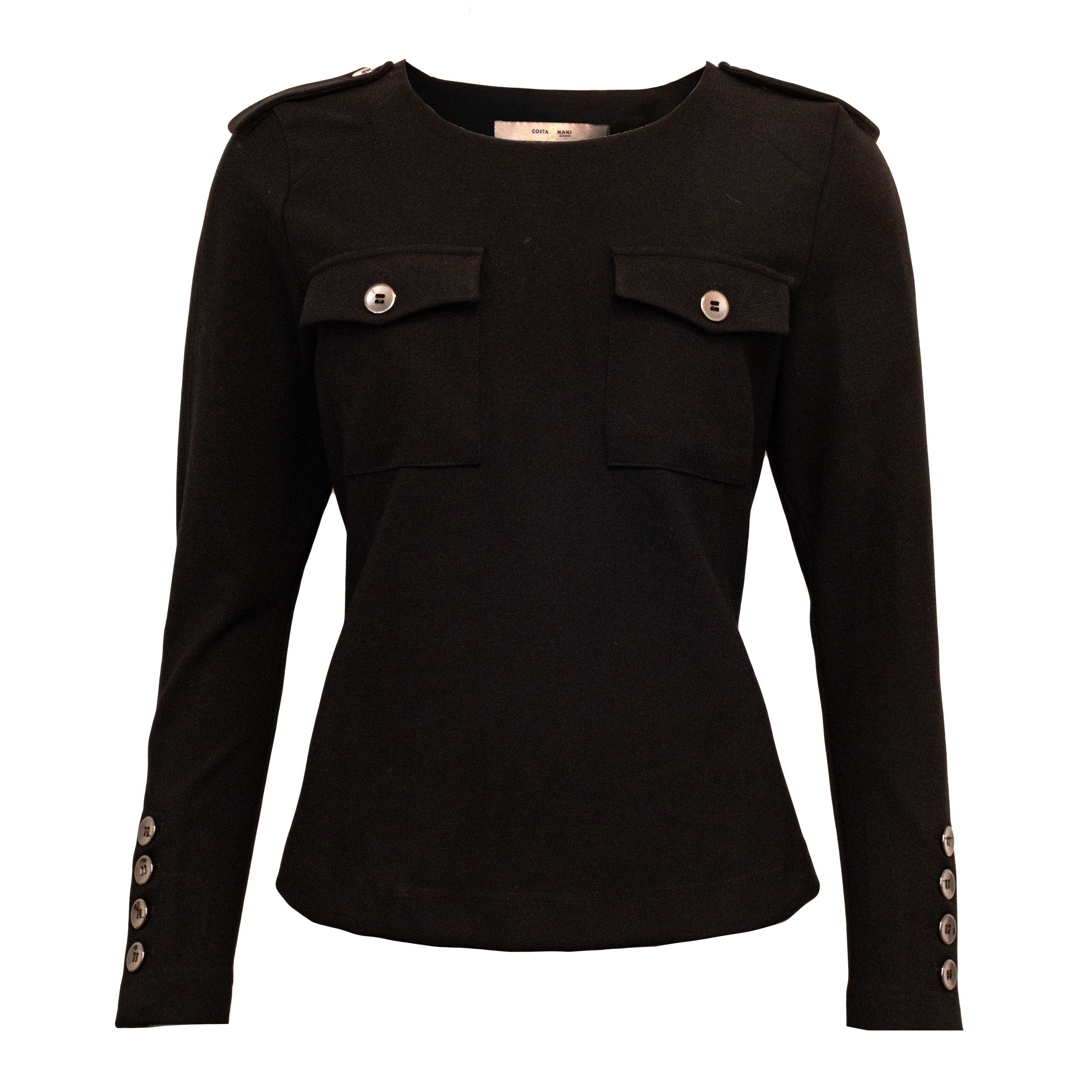 Costamani Vincent Sweat Jacket Black