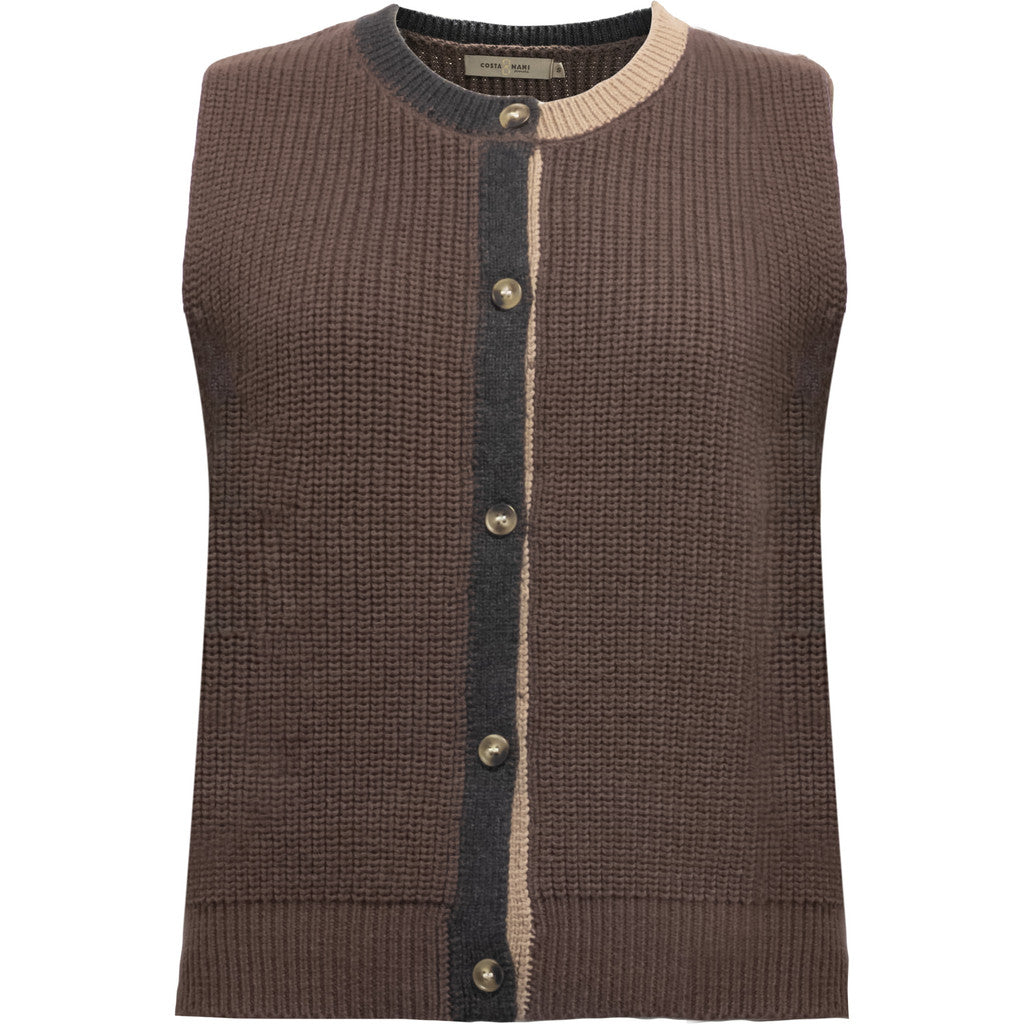 Costamani Walter Vest Knits Grey mix