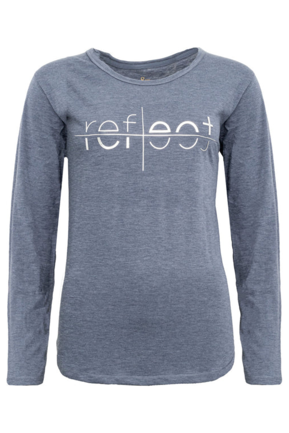 Reflect Tee - Blue W/Silver