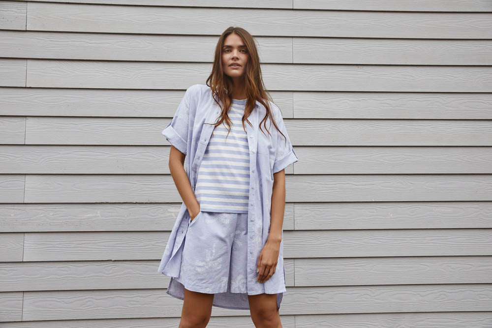 Babeth Dress - Zen Blue