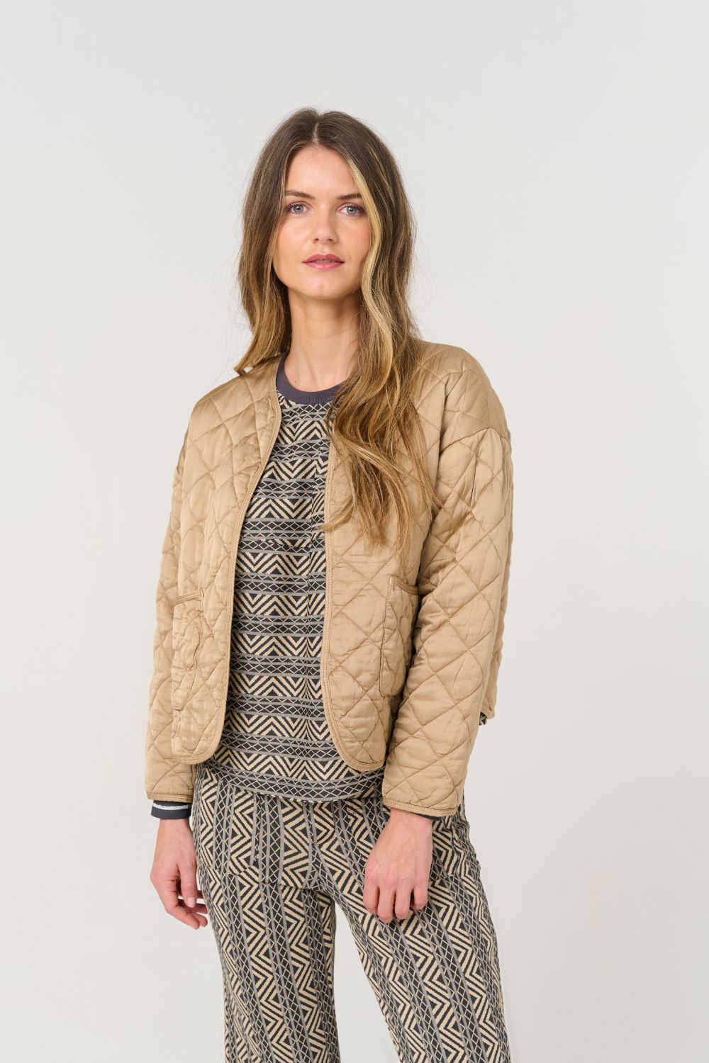 Bubble Jacket - Golden sand