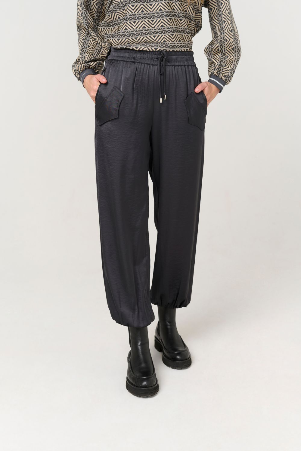 Clip Pants - Dark grey