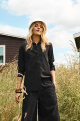 Iris Shirt - Black