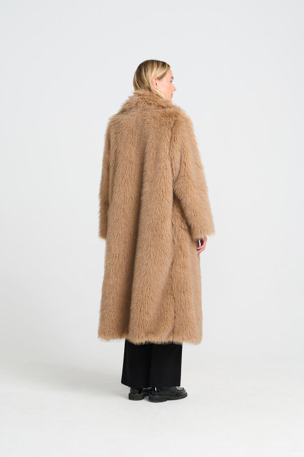 Monroe Coat - Camel