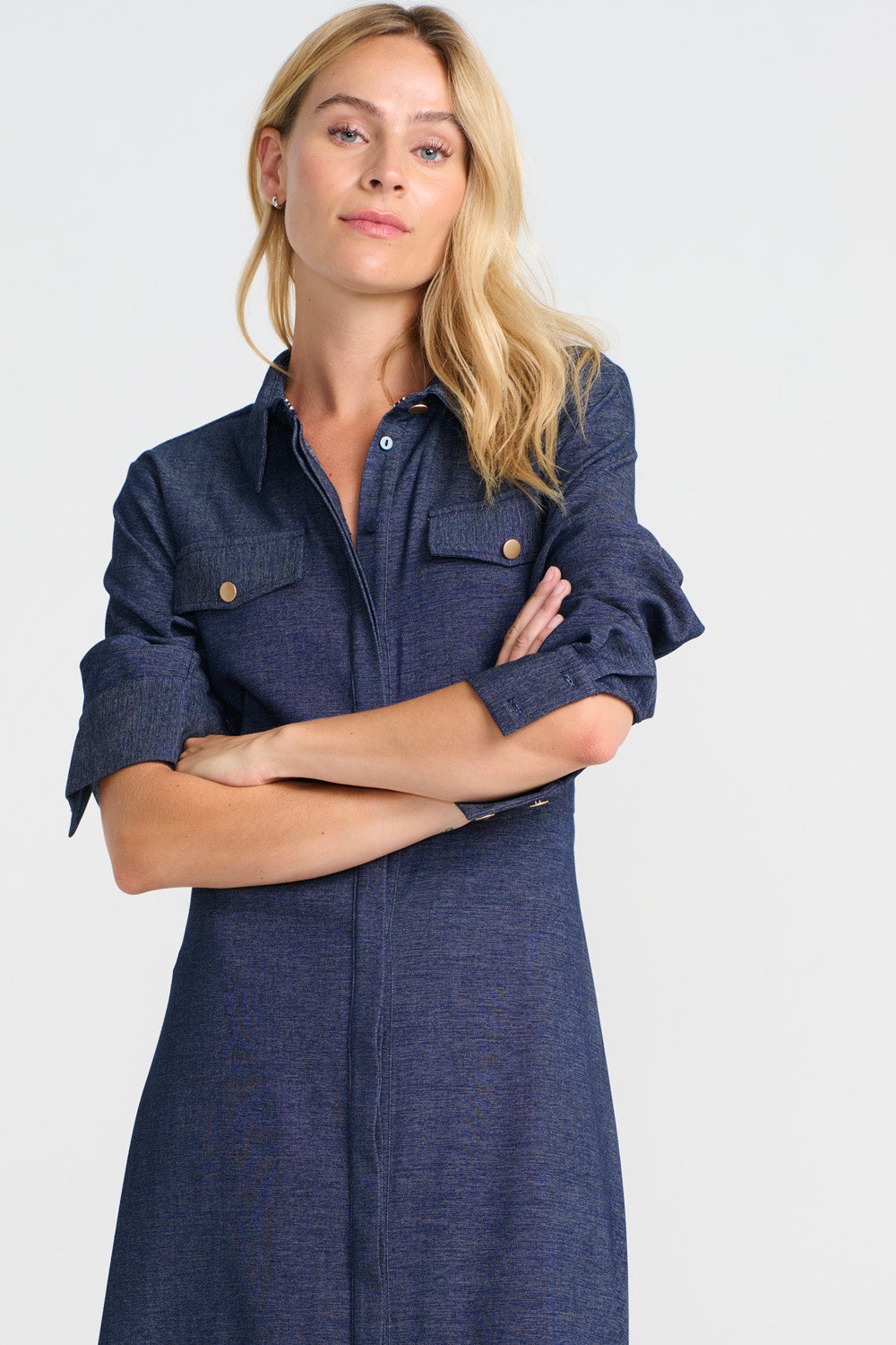 Hardy Dress - Blue Denim