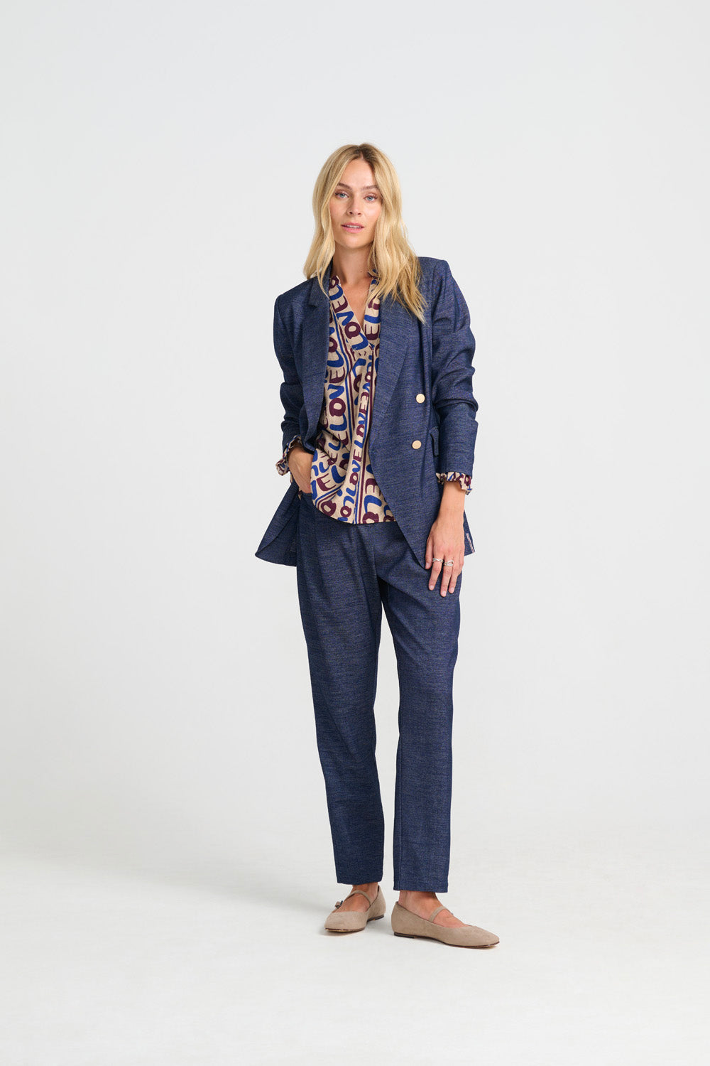 Hardy Byxor - Blå Denim