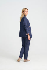 Hardy Blazer - Blue Denim