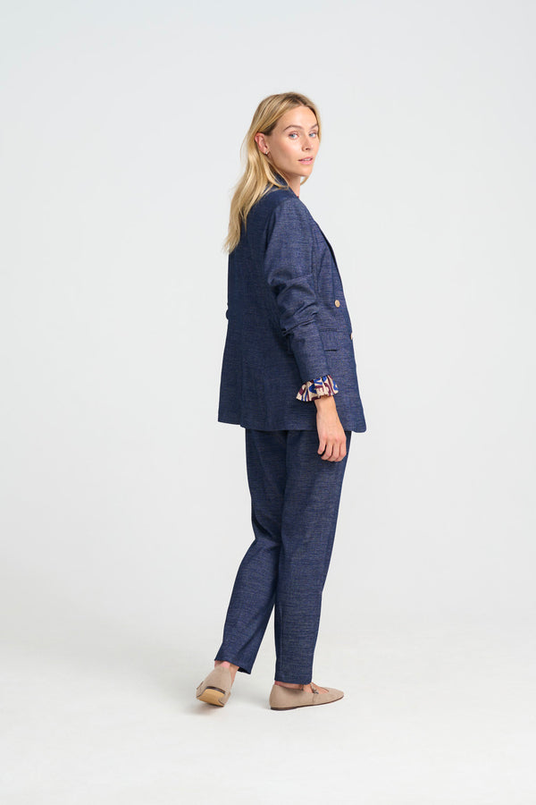 Hardy Blazer - Blue Denim