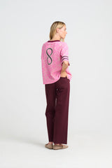 Hepburn Pants - Wine