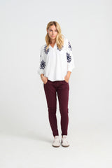 Clooney Shirt - Midnight Embo