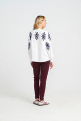 Clooney Shirt - Midnight Embo