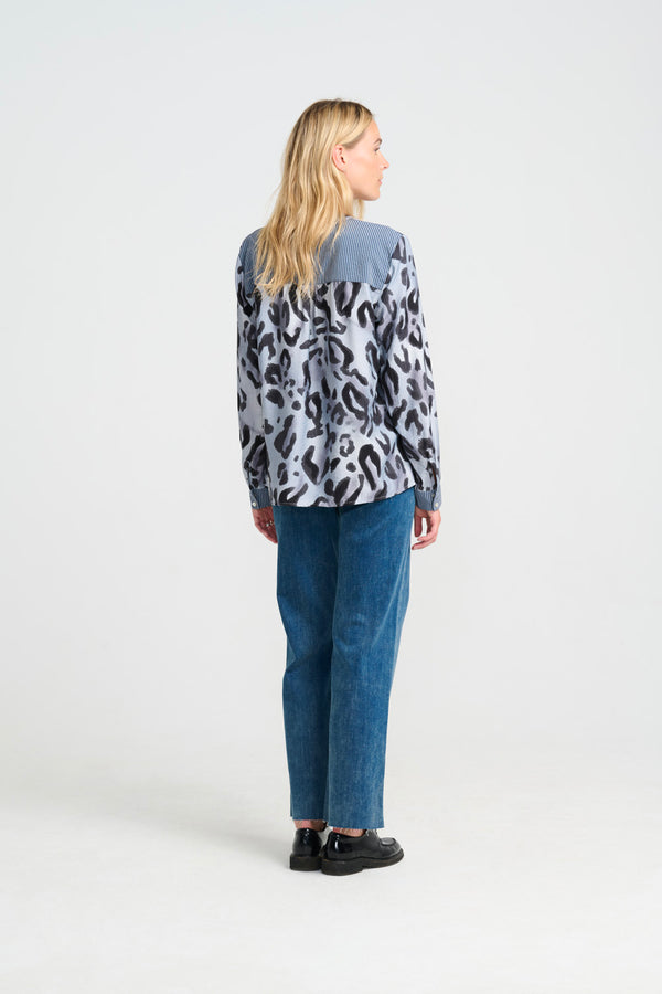 Parton Shirt - Blue mix