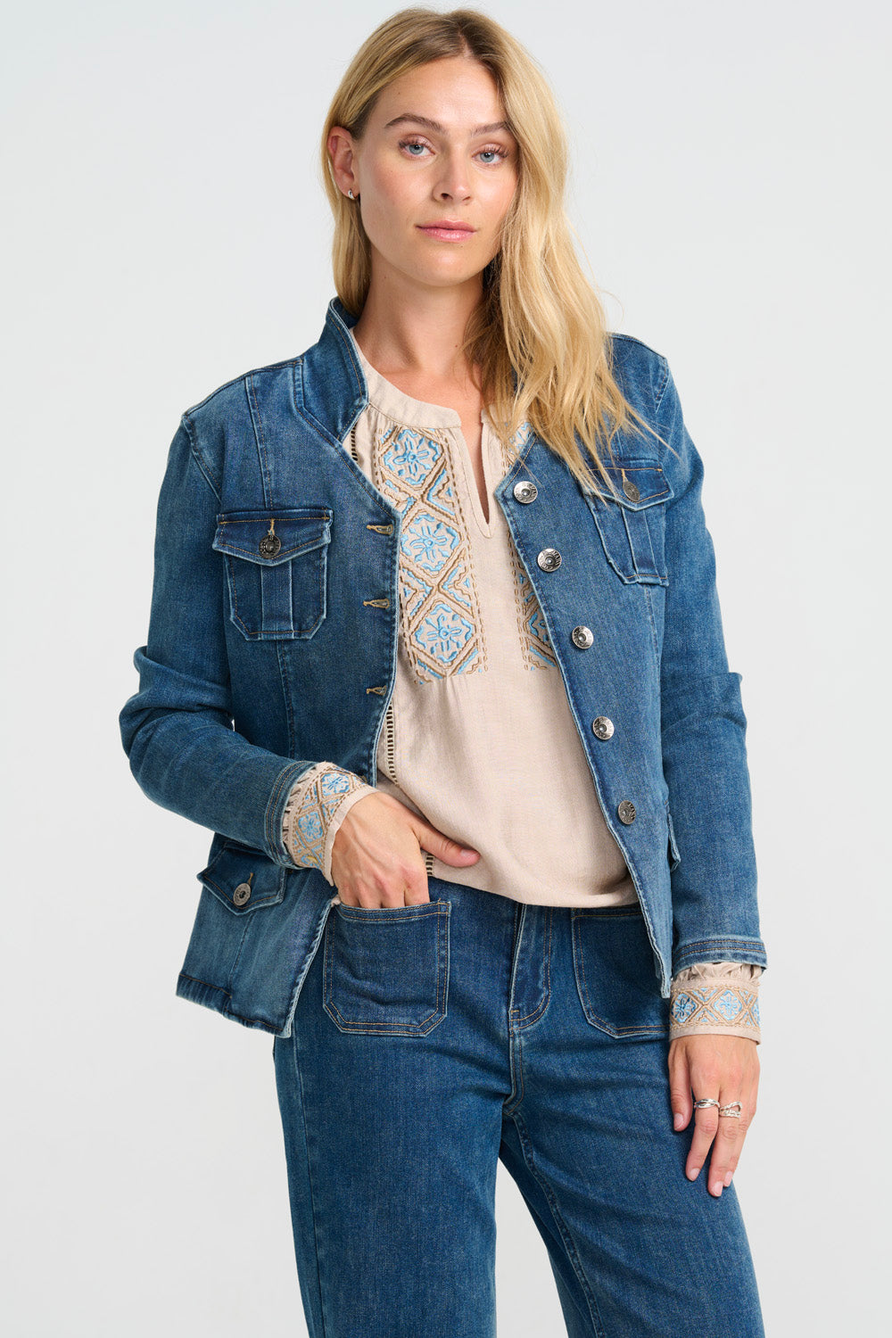 Coss Denim Jacket - Denim