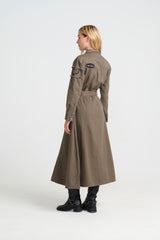 Foxy Long Dress - Army