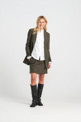 Rosling Skirt - Army/Grey
