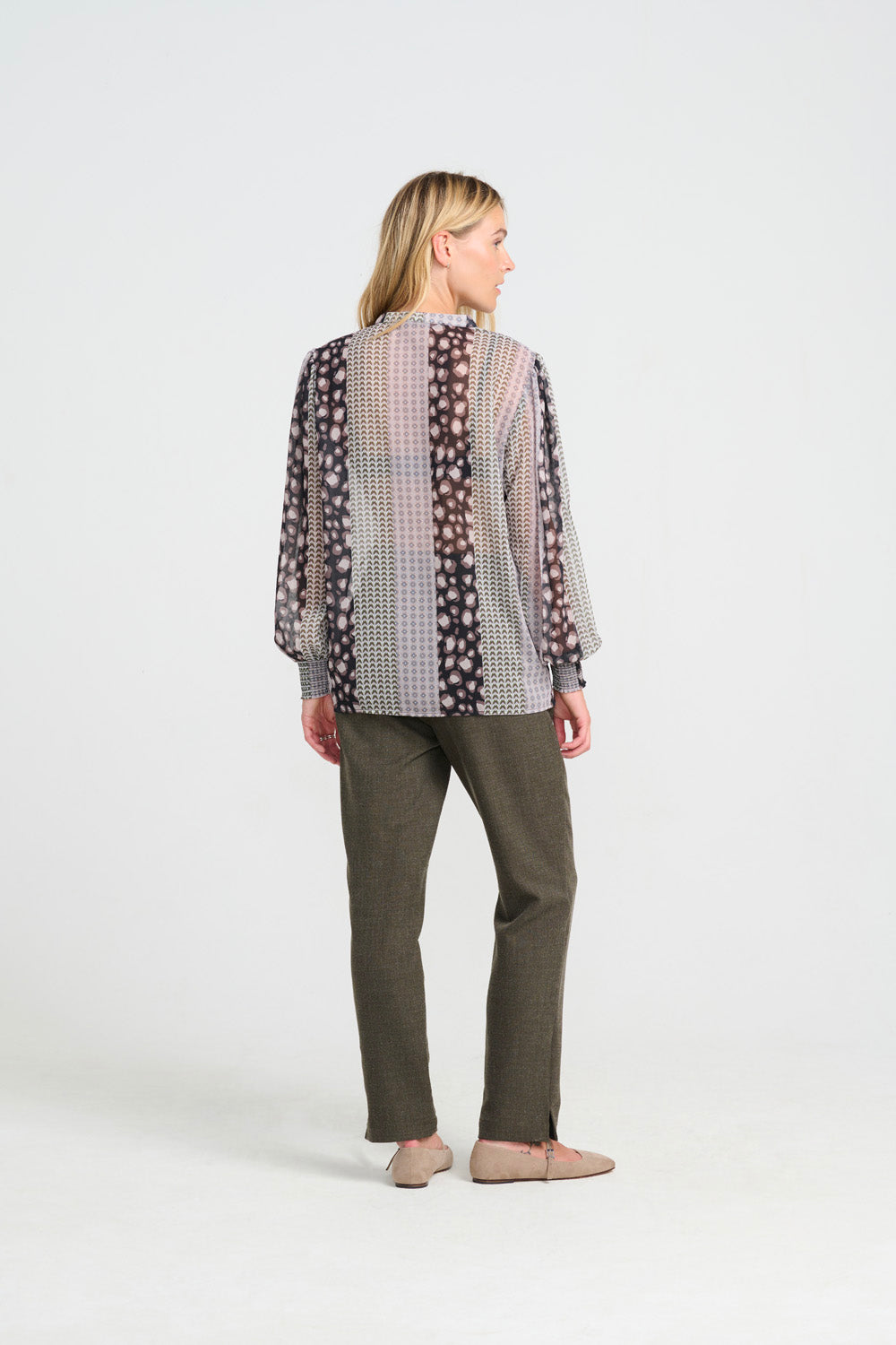 Rosling Pants - Army/Grey
