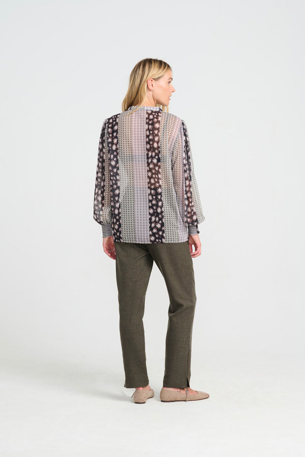 Rosling Pants - Army/Grey
