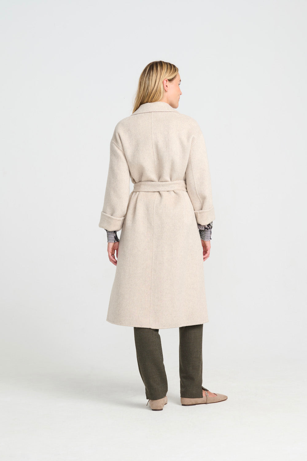 Diaz Long Coat - Sand