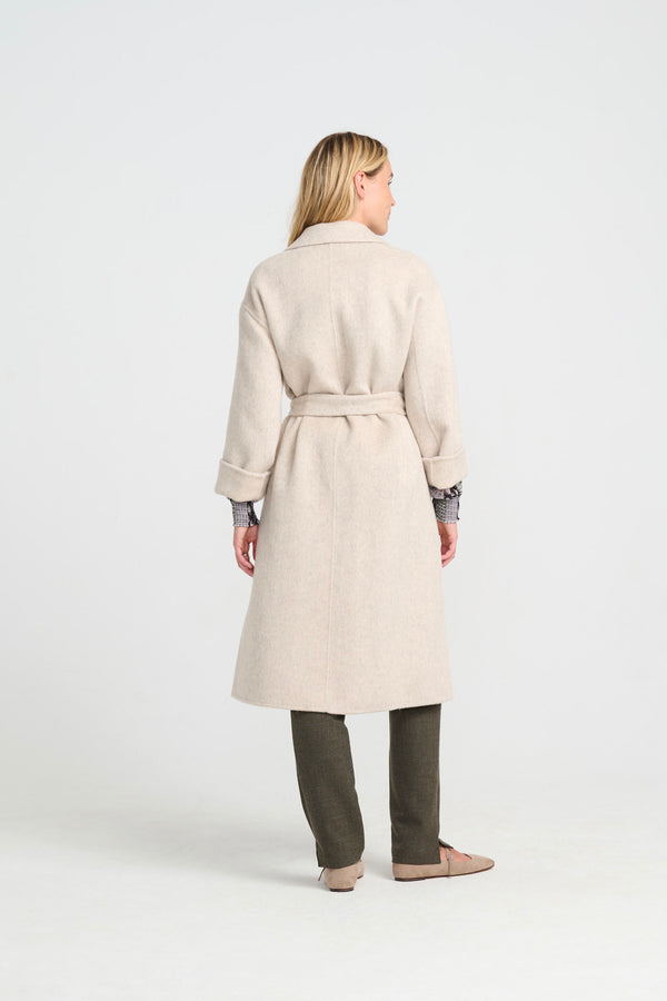 Diaz Long Coat - Sand