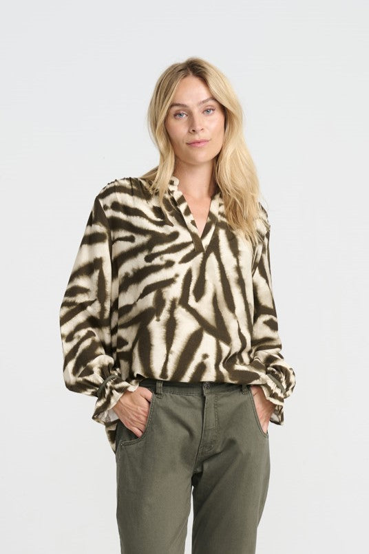 Smith Blouse - Army Mix