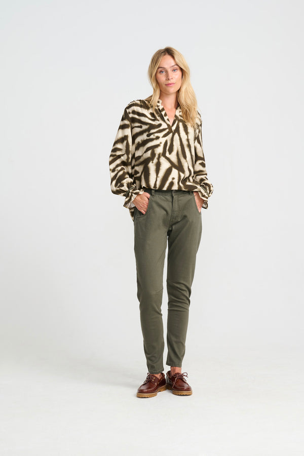 Smith Blouse - Army Mix