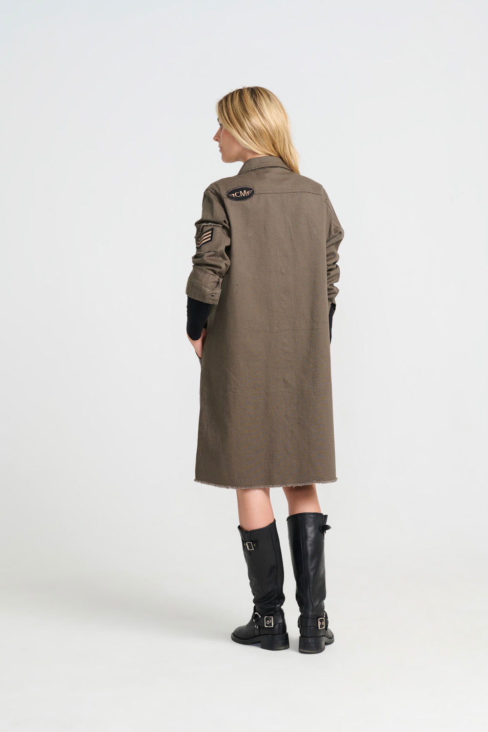 Foxy Long Jacket - Army