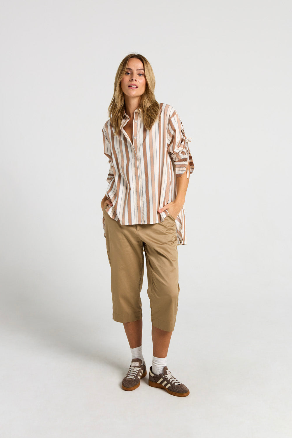 Capri Pants - Sand