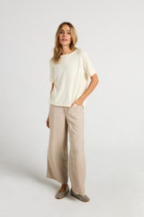 Allie Pullover - Whisper White
