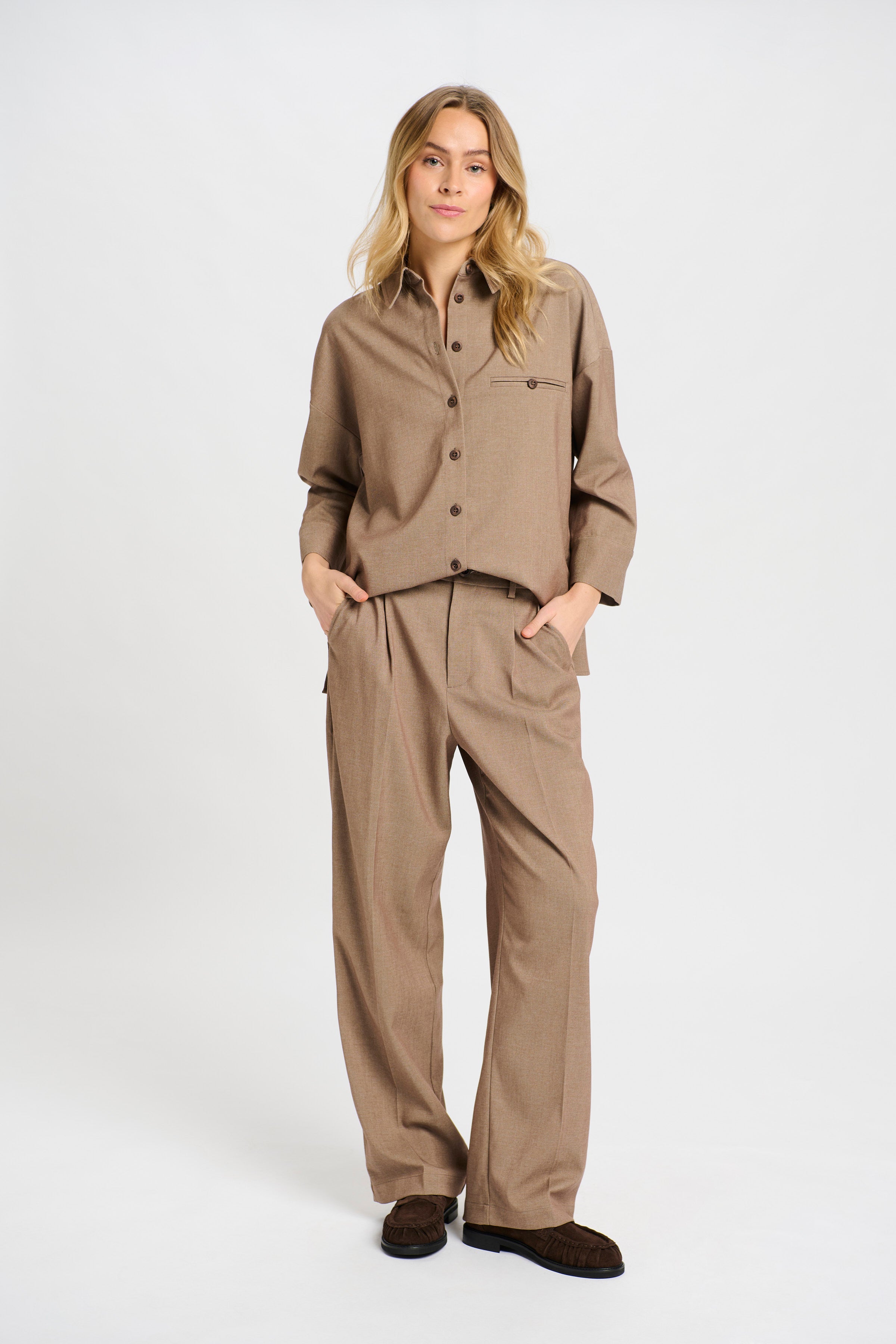 Dolly Pants - Dark sand