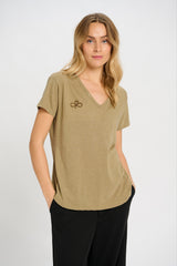 Mono Tee - Desert Green