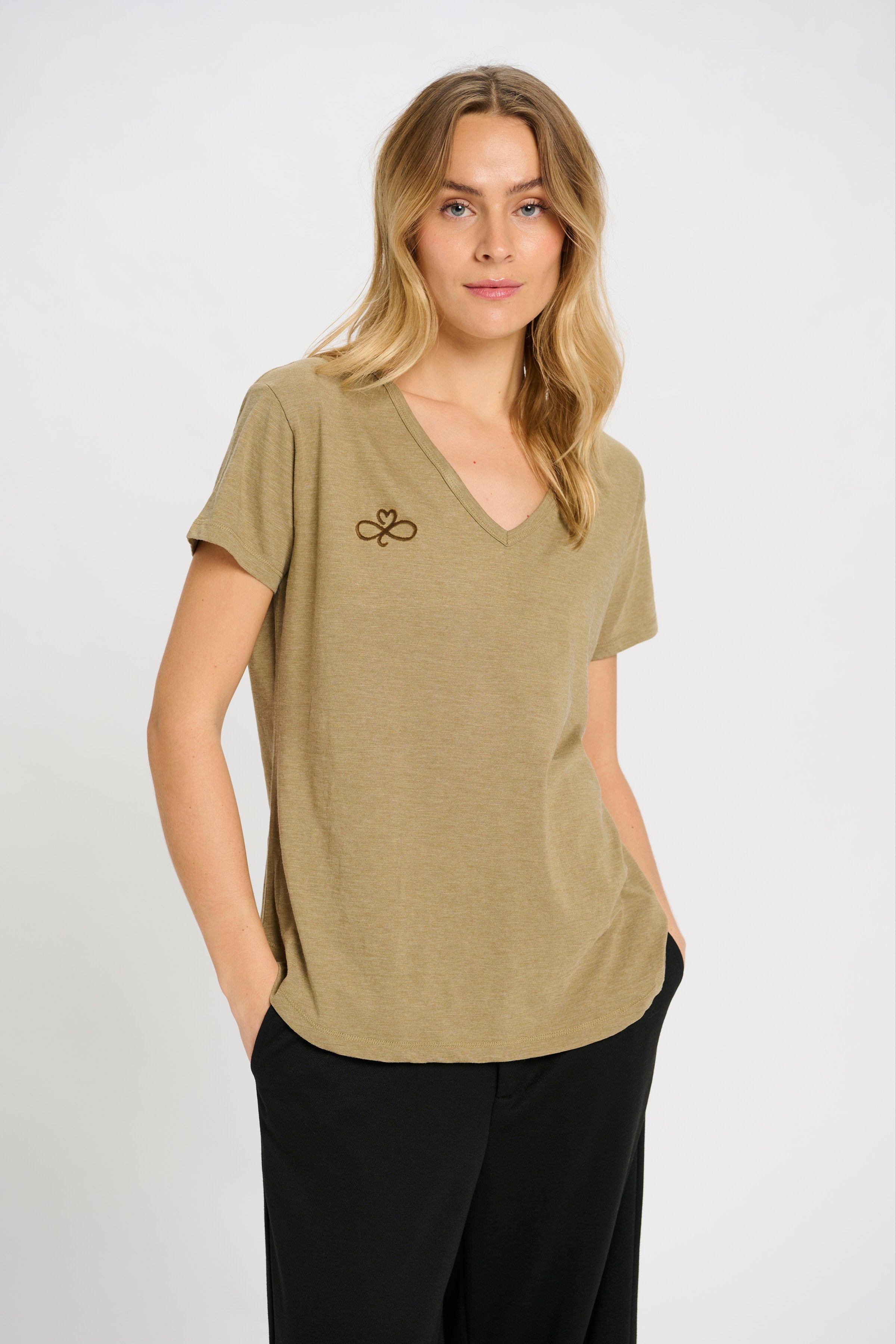 Mono Tee - Desert Green