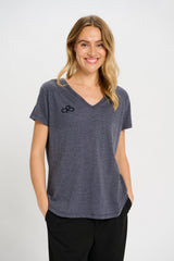 Mono Tee - Dark blue