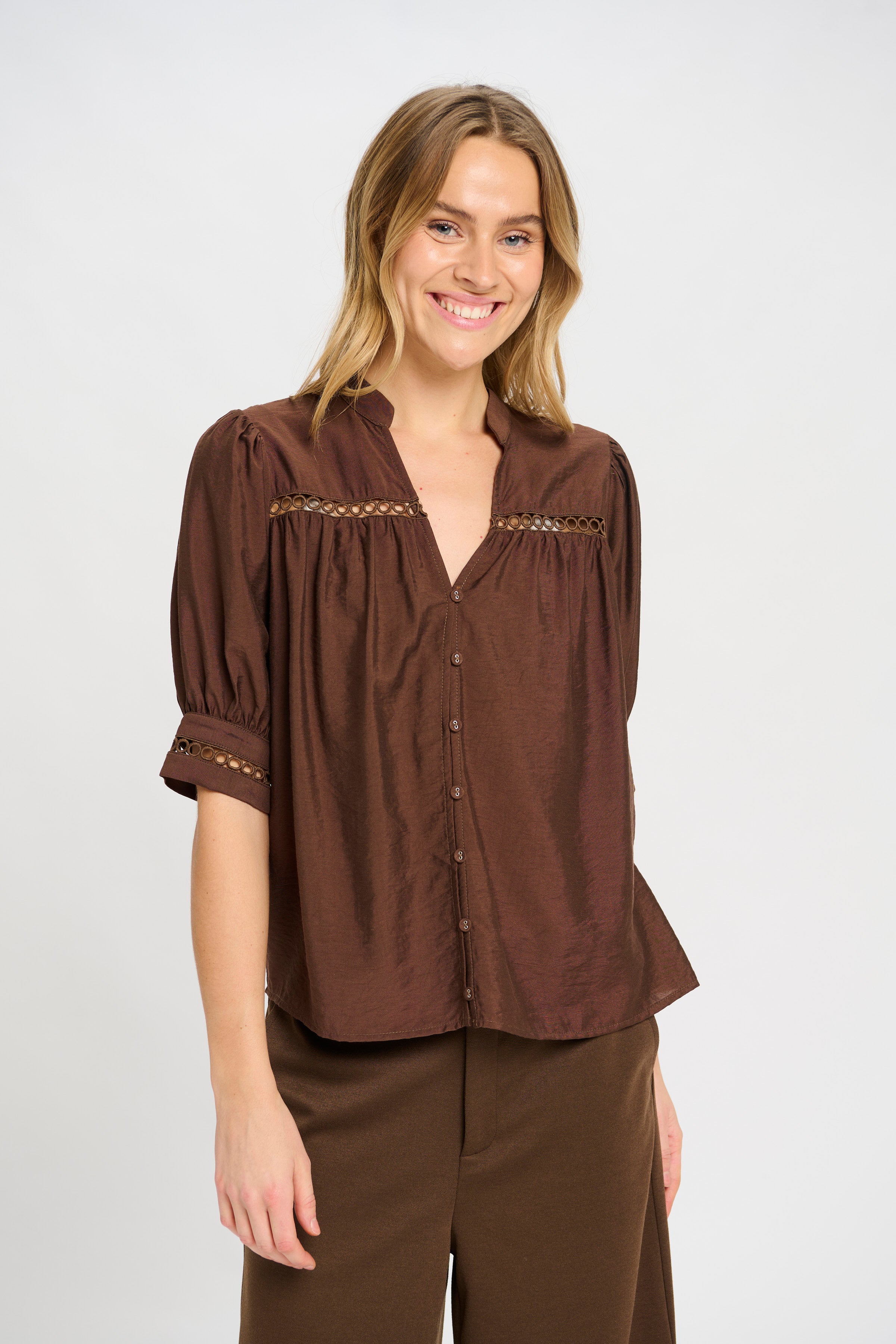 Lisa Shirt - Choco