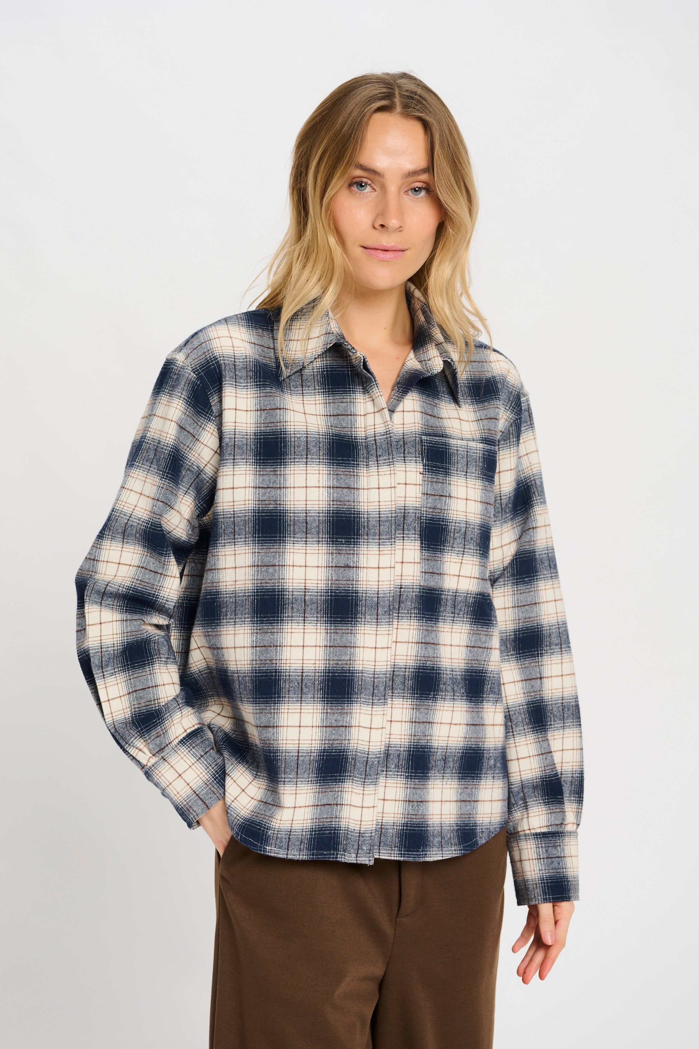 Check Shirt - Blue Check