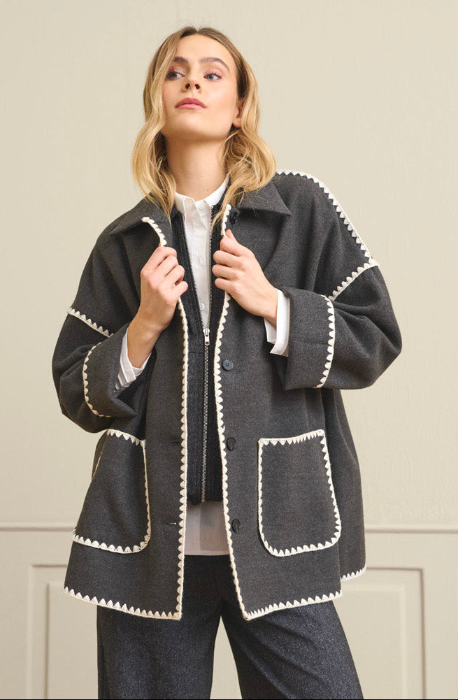 Tens Jacket - Dark grey