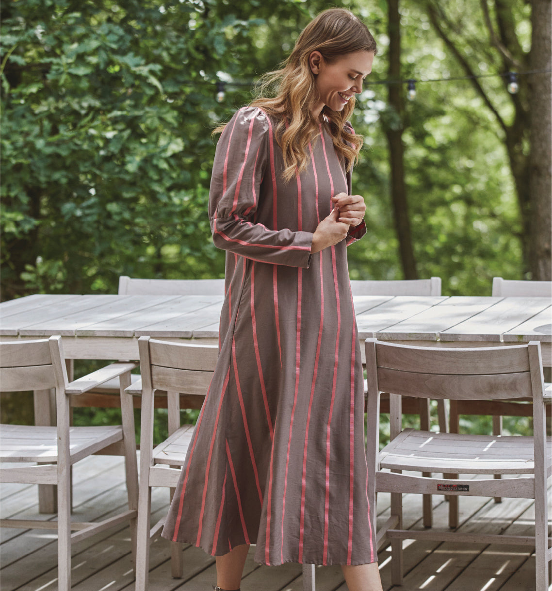 Milton Dress - Candy Stripe