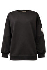 Alba Solid sweat - Black