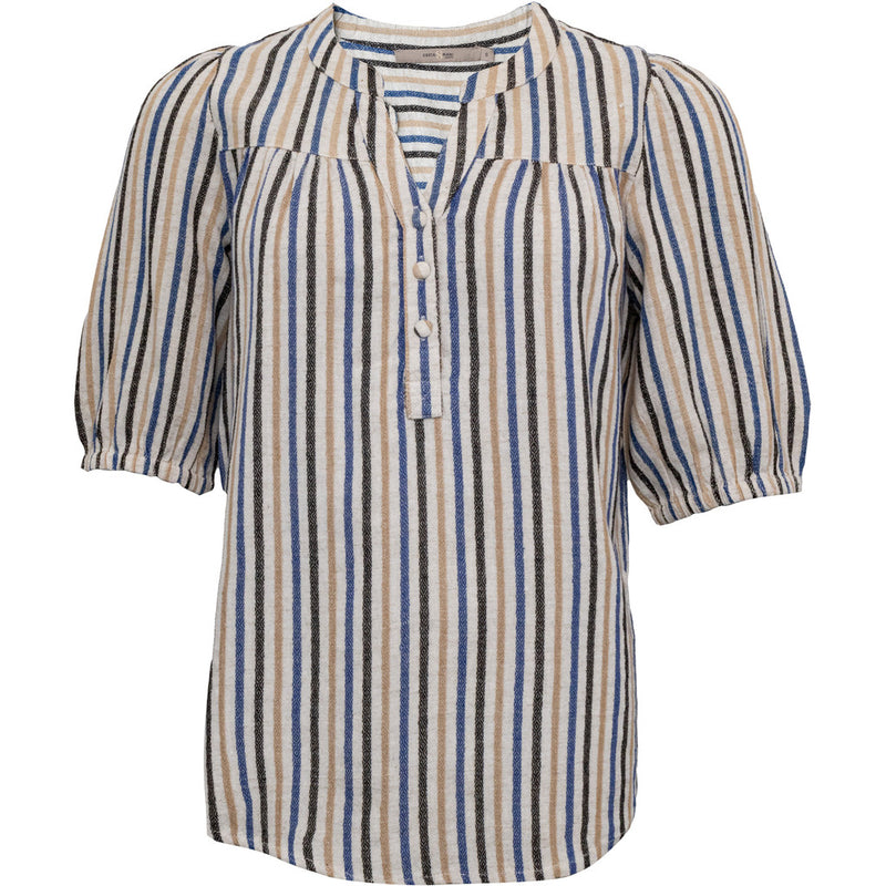 Costamani Addie Shirt Shirts Royal/Sand Stripe