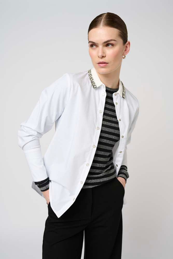 Costamani Agnes Blouse Blouse Black/Silver