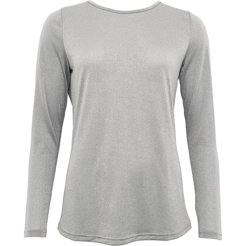 Costamani Agnes blouse T-shirts Silver grey