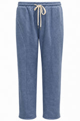 Alba Barrel Pants - Dusty Blue