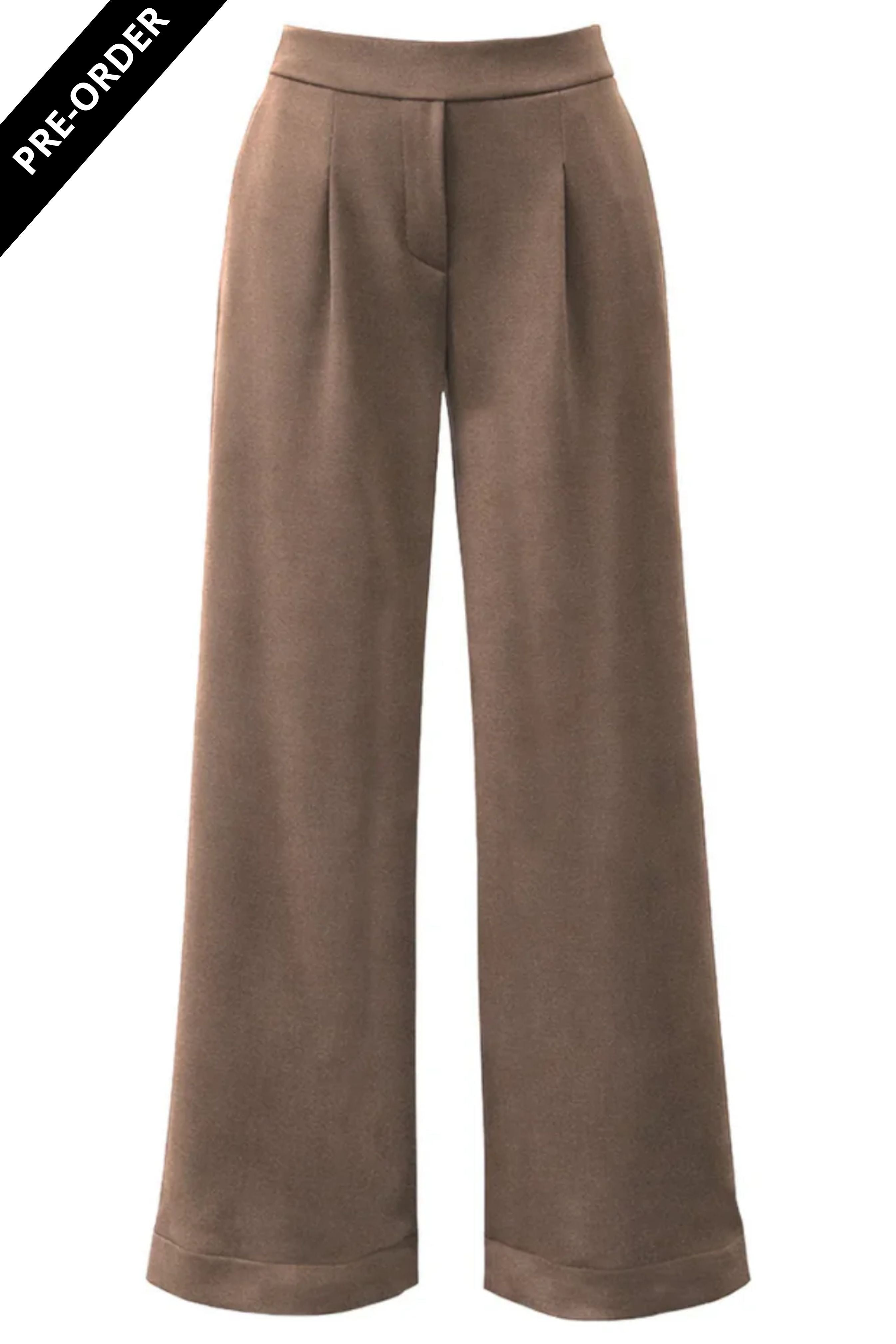 Costamani Alba Solid Pants Pants Deer
